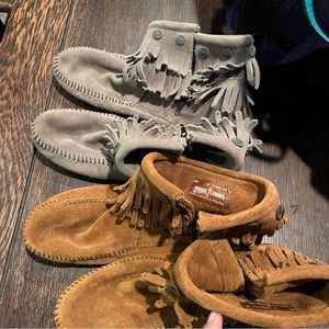 Minnetonka shoes (selling as a pair)